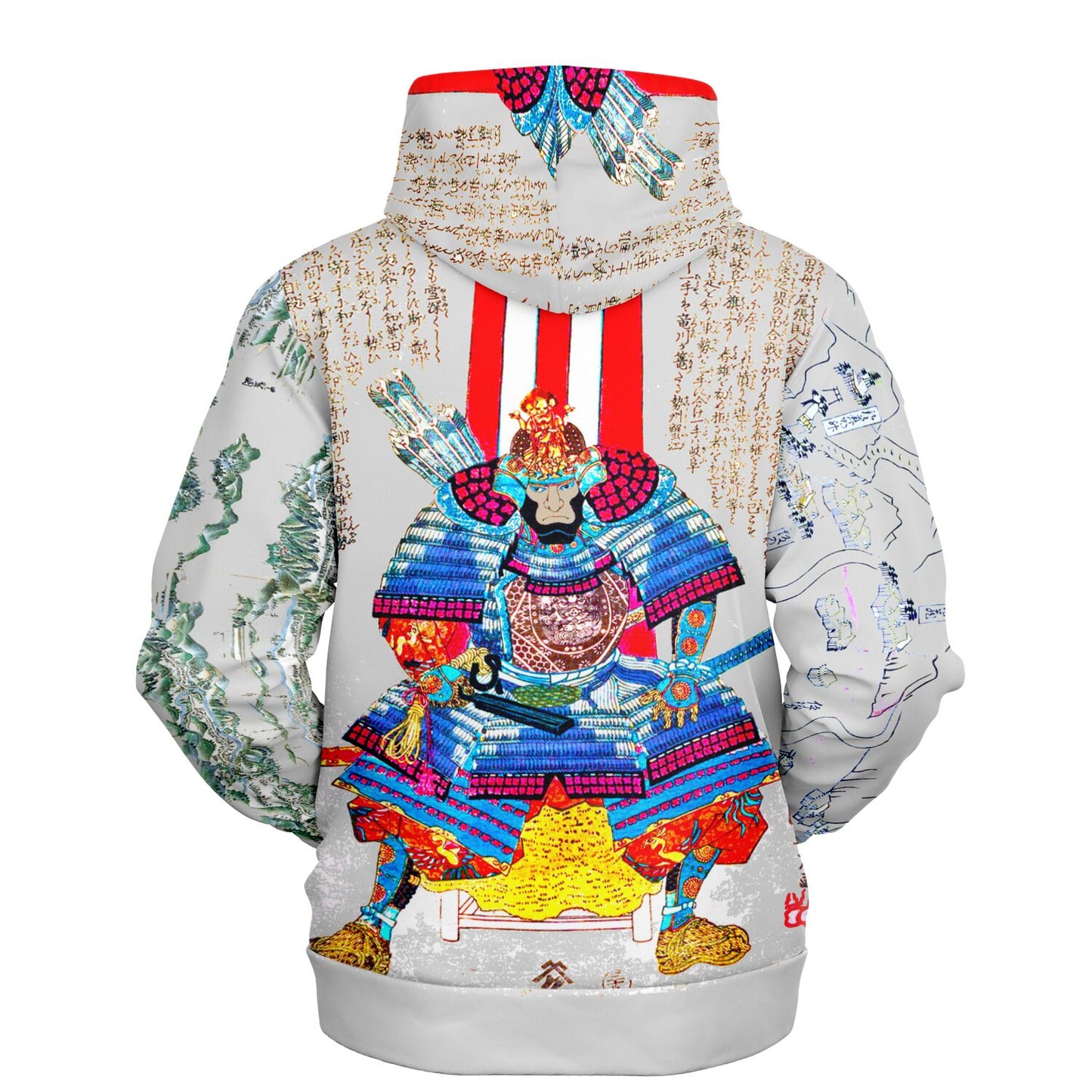 Shogun Samurai Premium Hoodie Grey