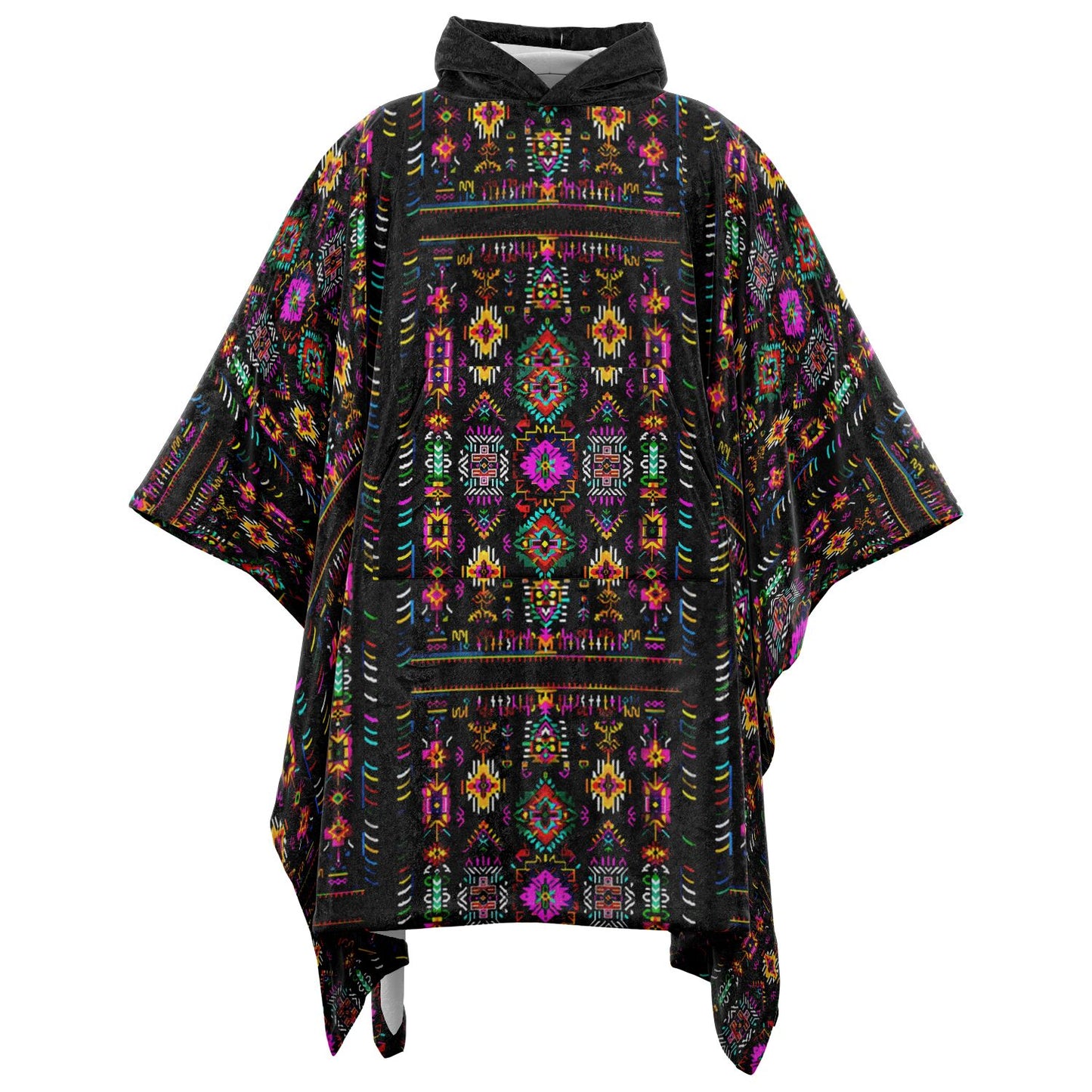 Northern Kingdom Sequence Flannel Blanket Poncho