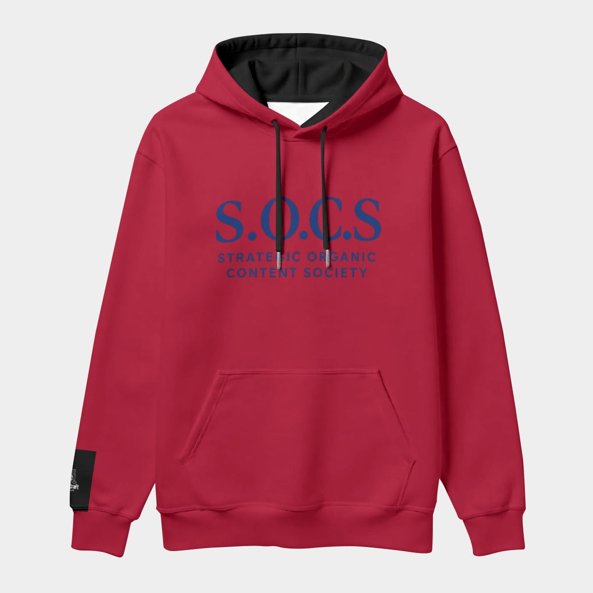 S.O.C.S All-Over Print Men's Thicken Pullover Hoodie