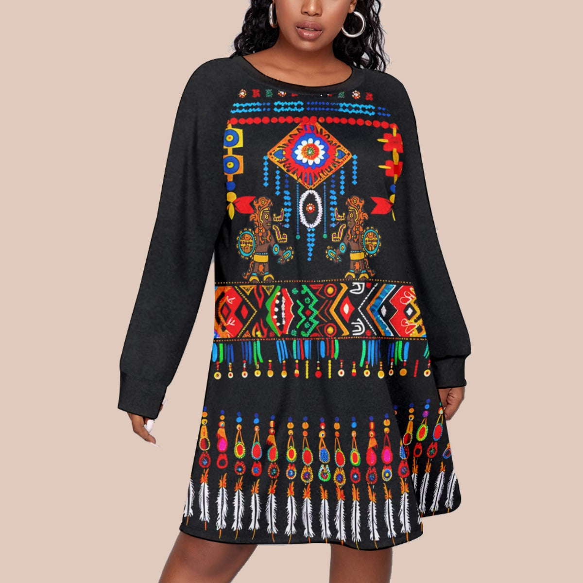 We Are Israel Women's Dress With Raglan Sleeve