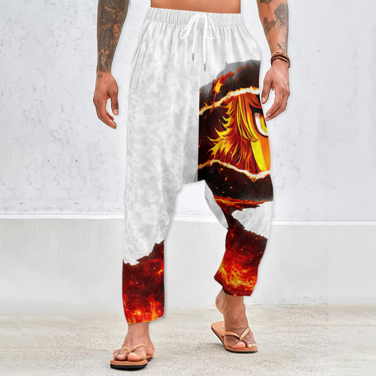 Anime Slayer Of Demons All-Over Print Men’s Harem Pants