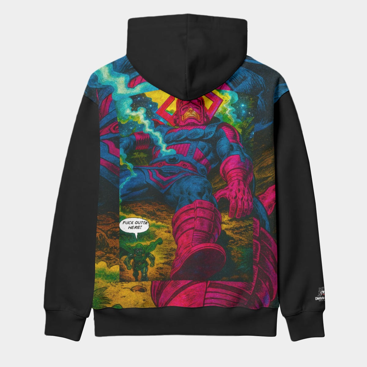S.O.C.S All-Over Print Men's Thicken Pullover Hoodie