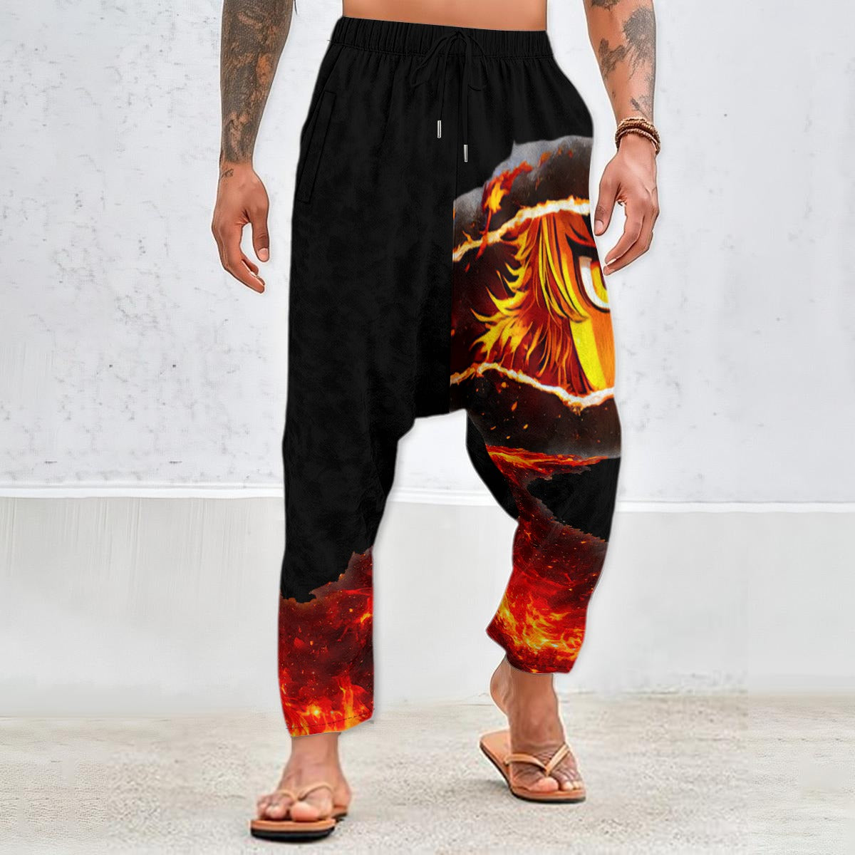 Anime Slayer Of Demons All-Over Print Men’s Harem Pants