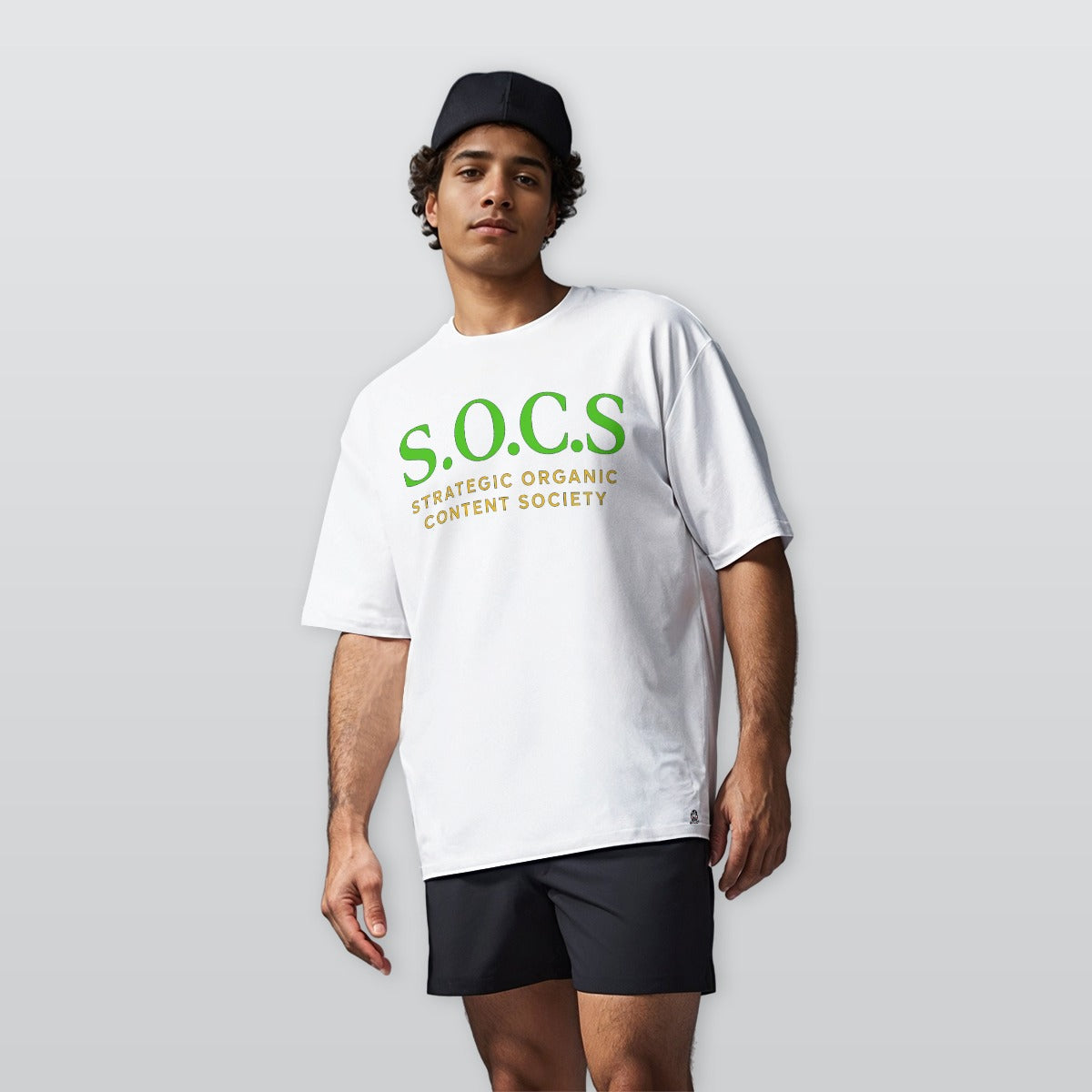 Urban Streetwear Society Heavyweight Cotton Crewneck T-Shirt