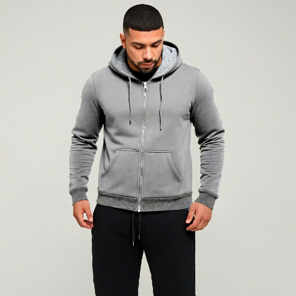 Men's Fleece Long Sleeve Jacket For the USA