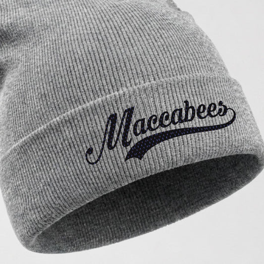 Maccabees Embroidered Knit Beanie alternate view