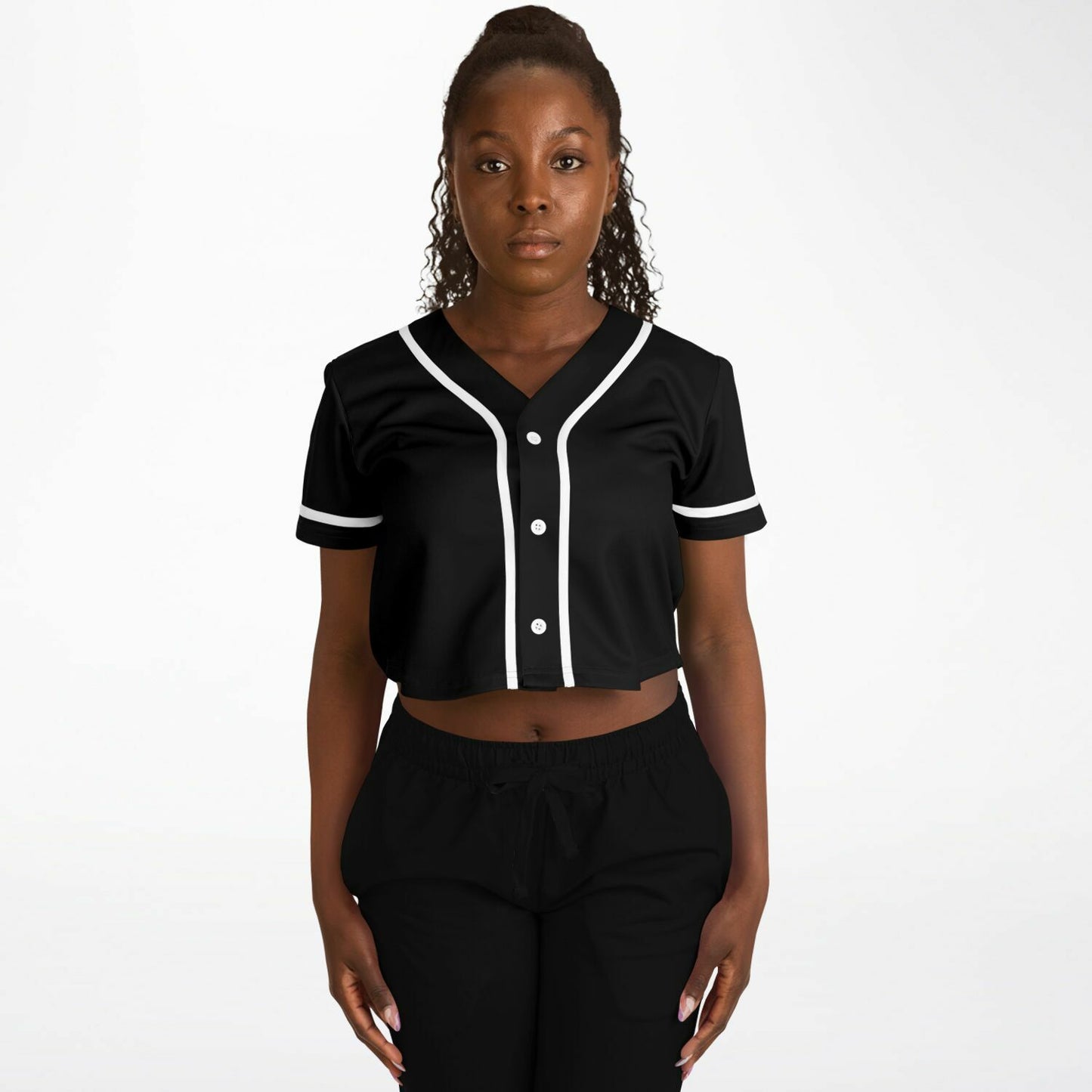I Want SMOKE Cropped Baseball Jersey