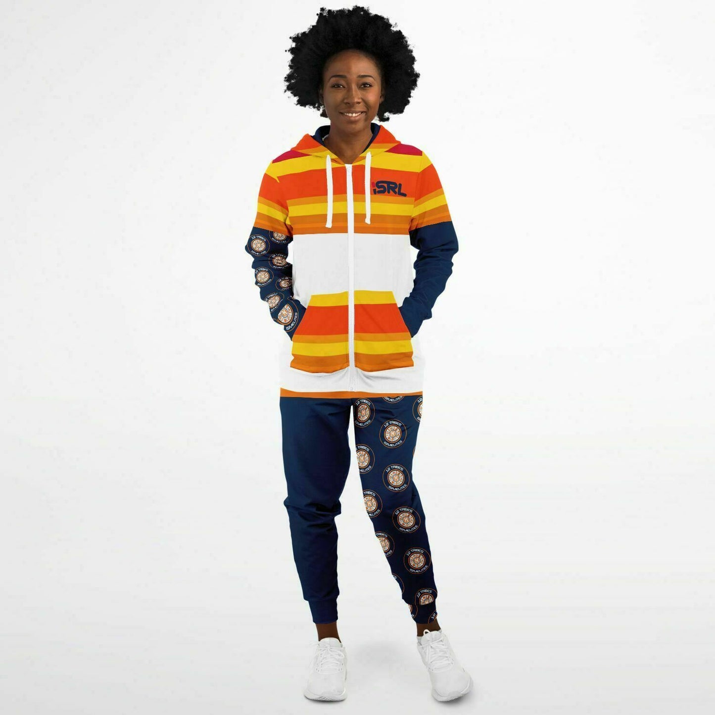 H-Town Dem Stros ISRL Pro Baseball Fashion Zip Hoodie & Jogger Set