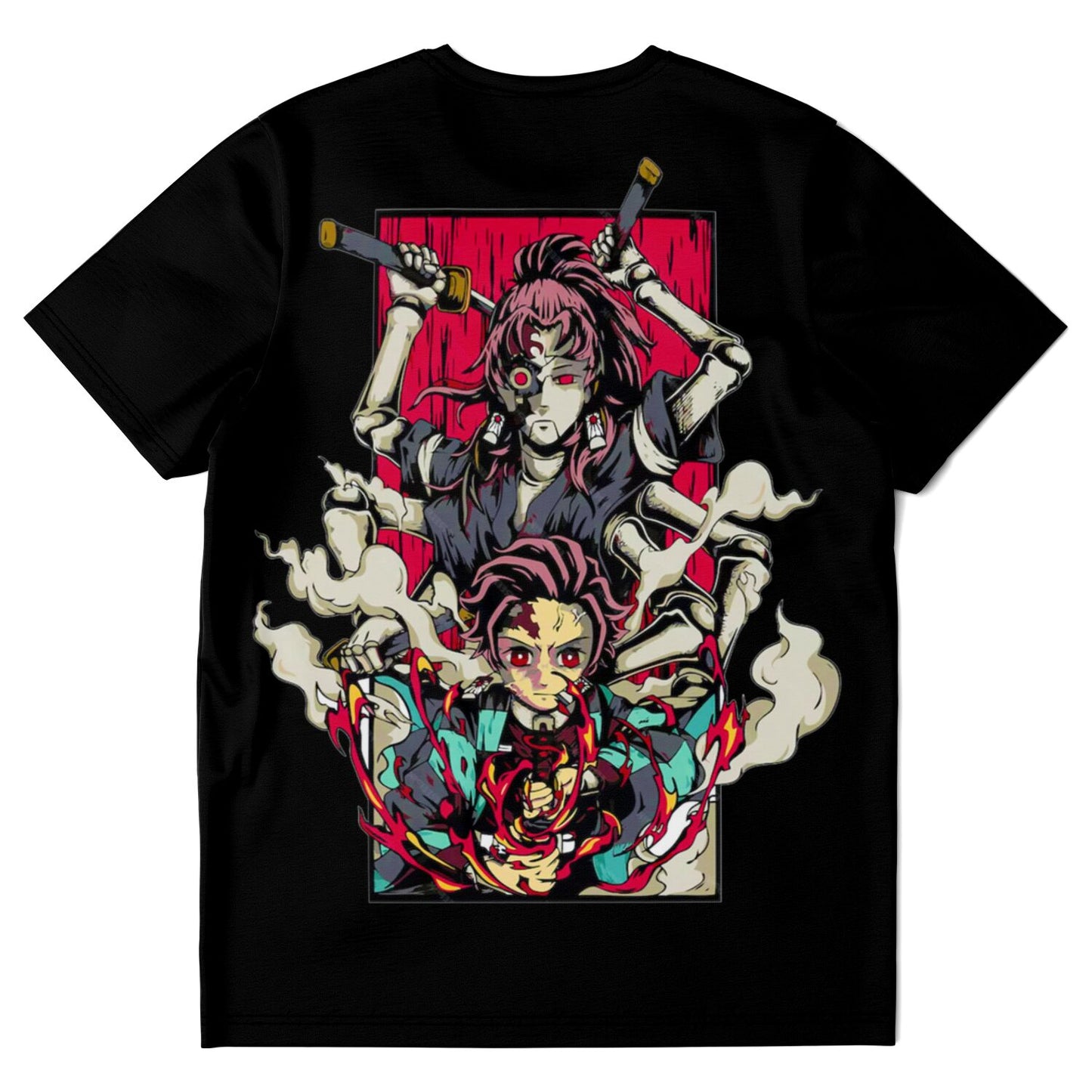 Slayer Of Demons Anime Comic Black T-shirt