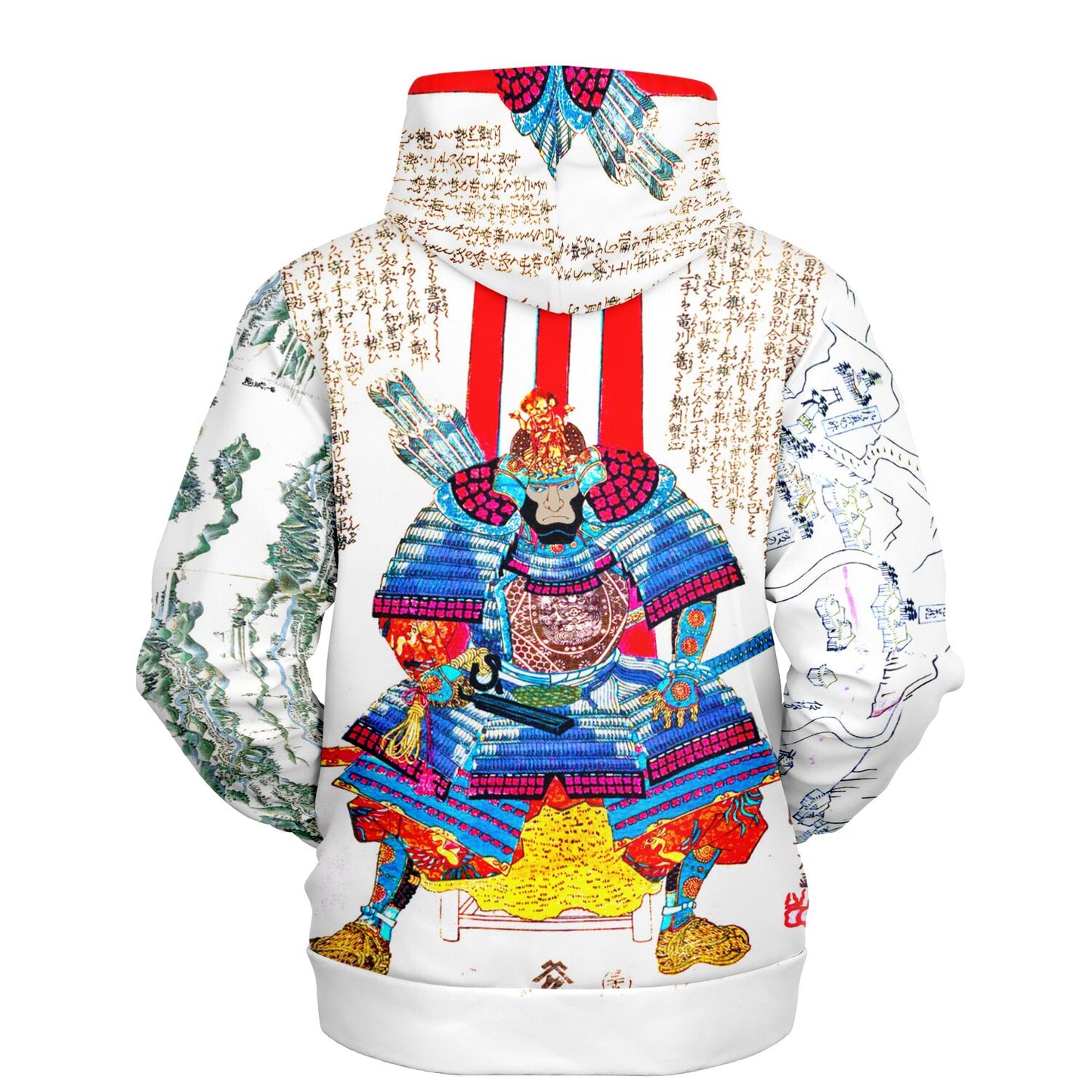 Shogun Samurai Premium Hoodie White