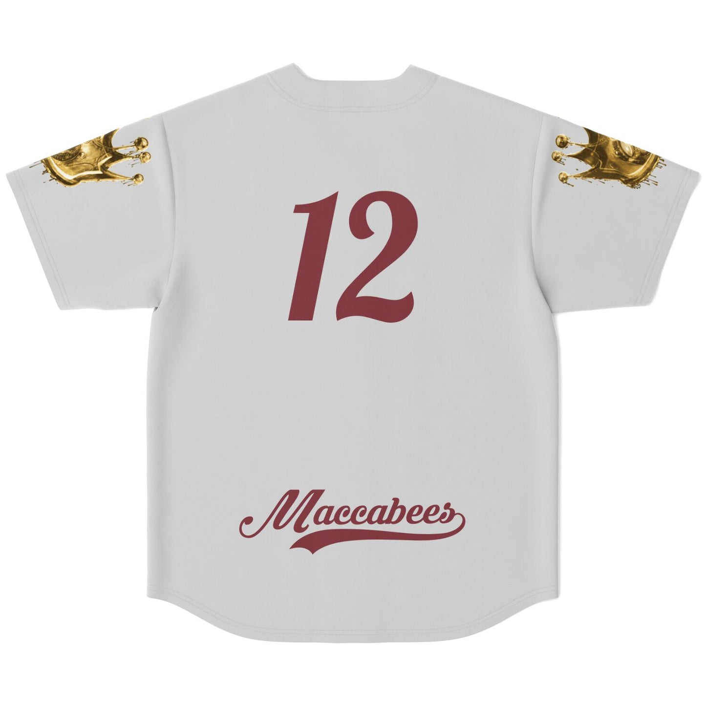 Brother Tre Custom Hebrew Israelite Grey Maccabees Jersey