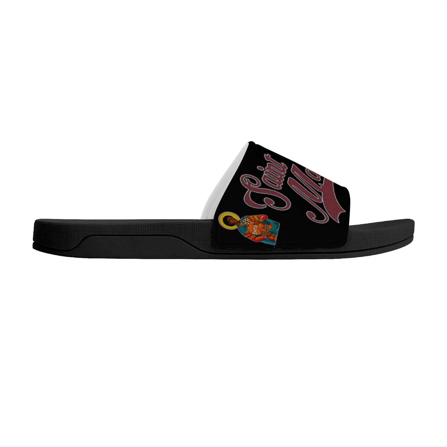 St. Matthew Slide Sandals - Black