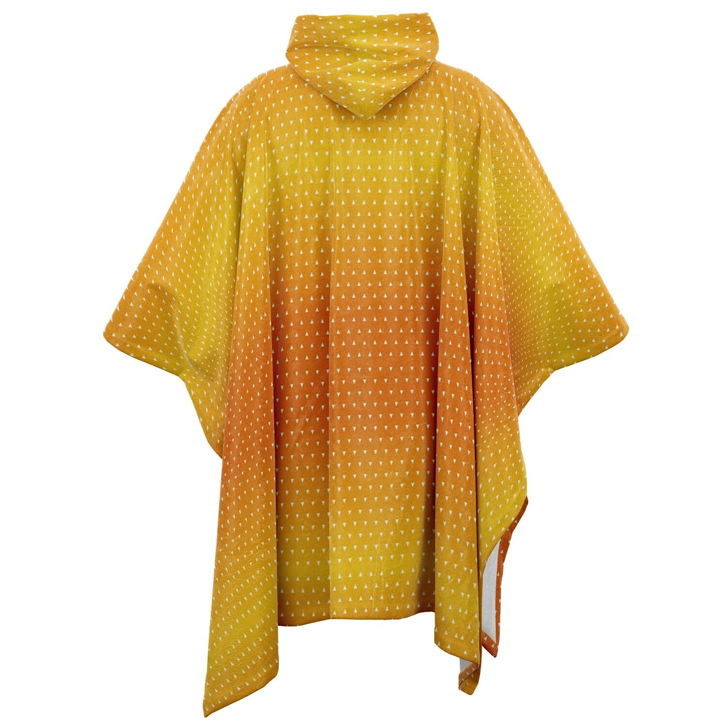 Zenitsu Slayer Of Demons Flannel Blanket Poncho