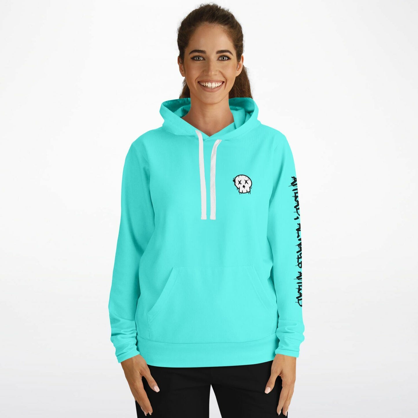 Catch The Leader Teal Hoodie