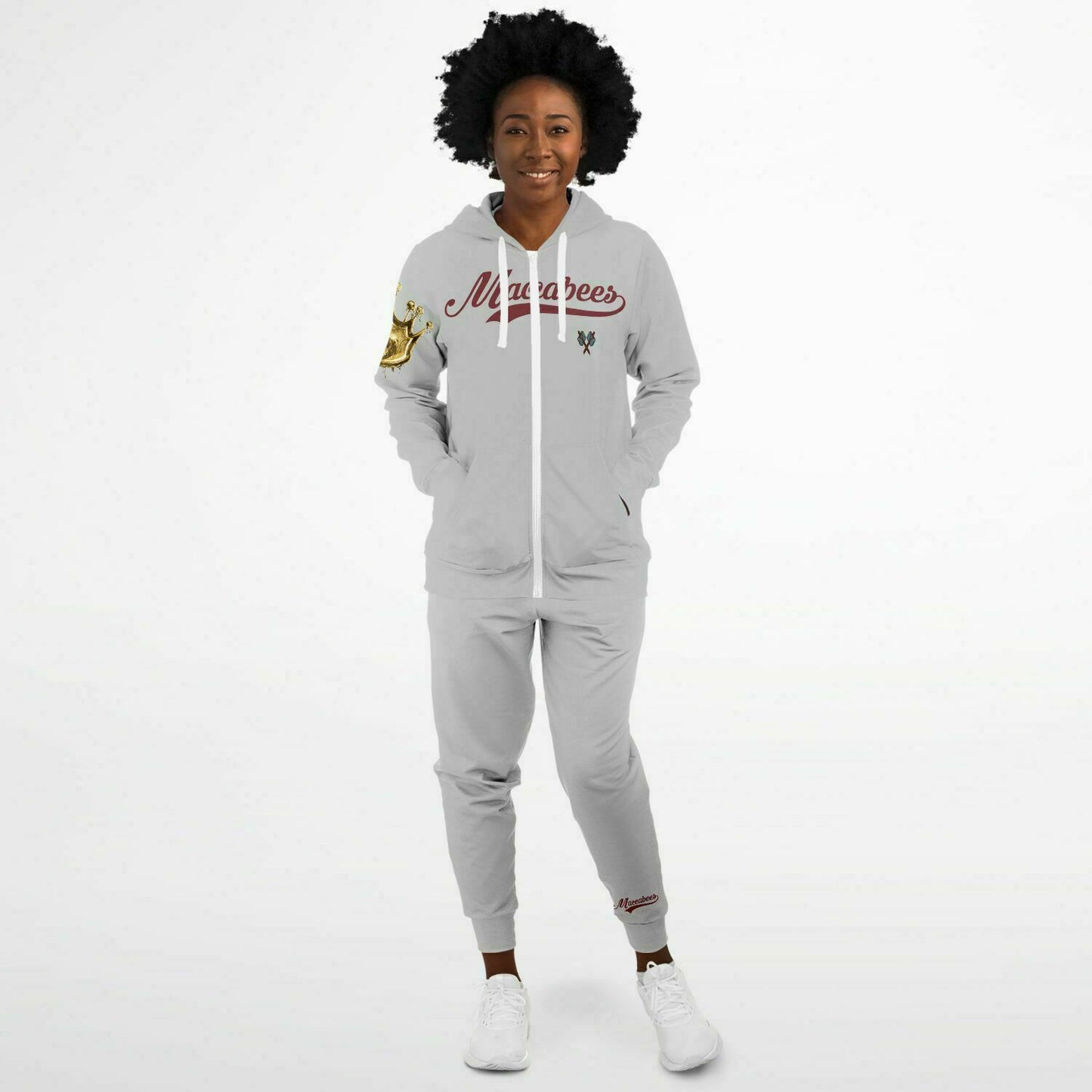 House Of Joseph Co. Hebrew Israelite Grey Maccabees Jersey