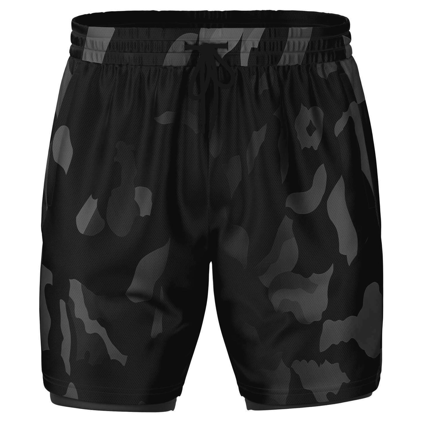 Camo Inspired 2-in-1 Shorts
