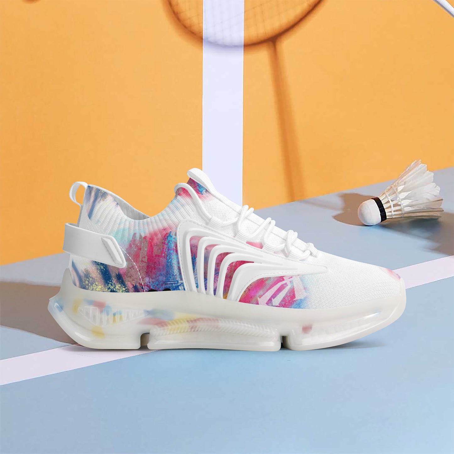 SF_S35 Air Max React Sneakers - White