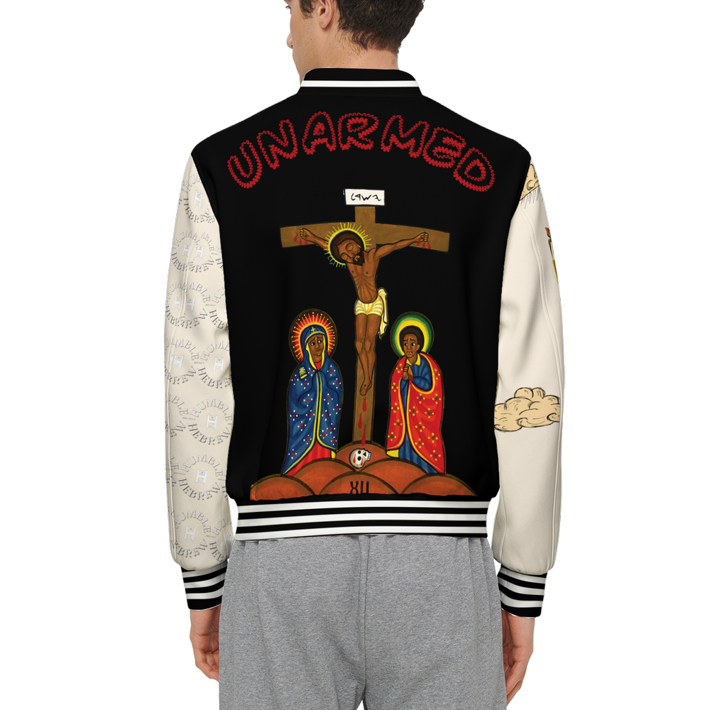 Unarmed Men's Light Bomber Kodiak Black Sports Jacket