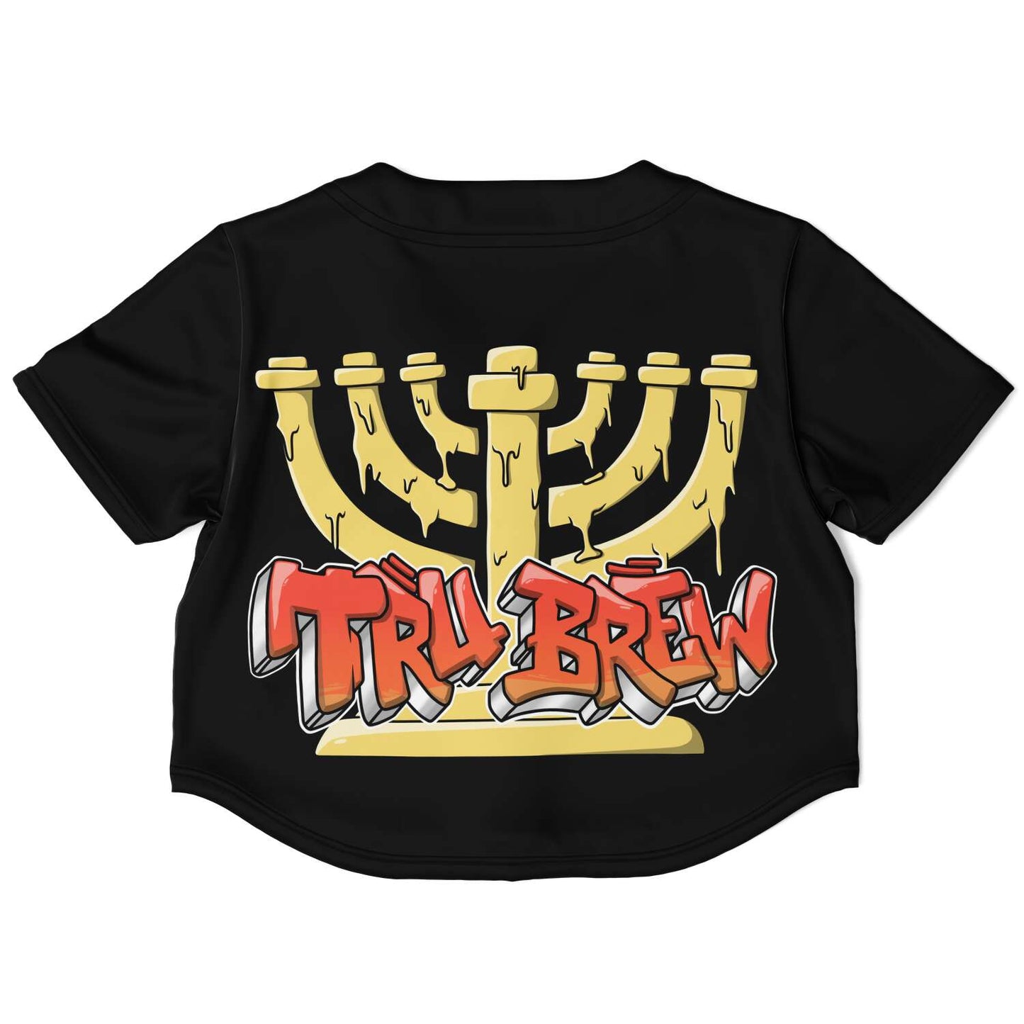 Hebrew Israelite Women's Tru Brew Black/Red Baseball Jersey