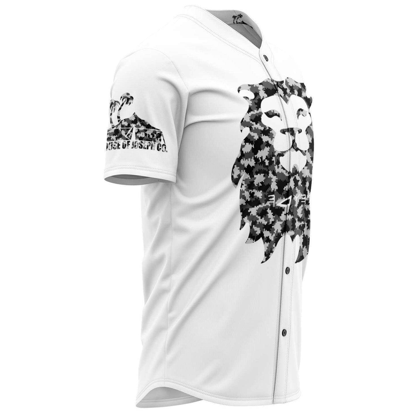 Hebrew Israelite Tribe Of Judah Jersey Camo White Jersey