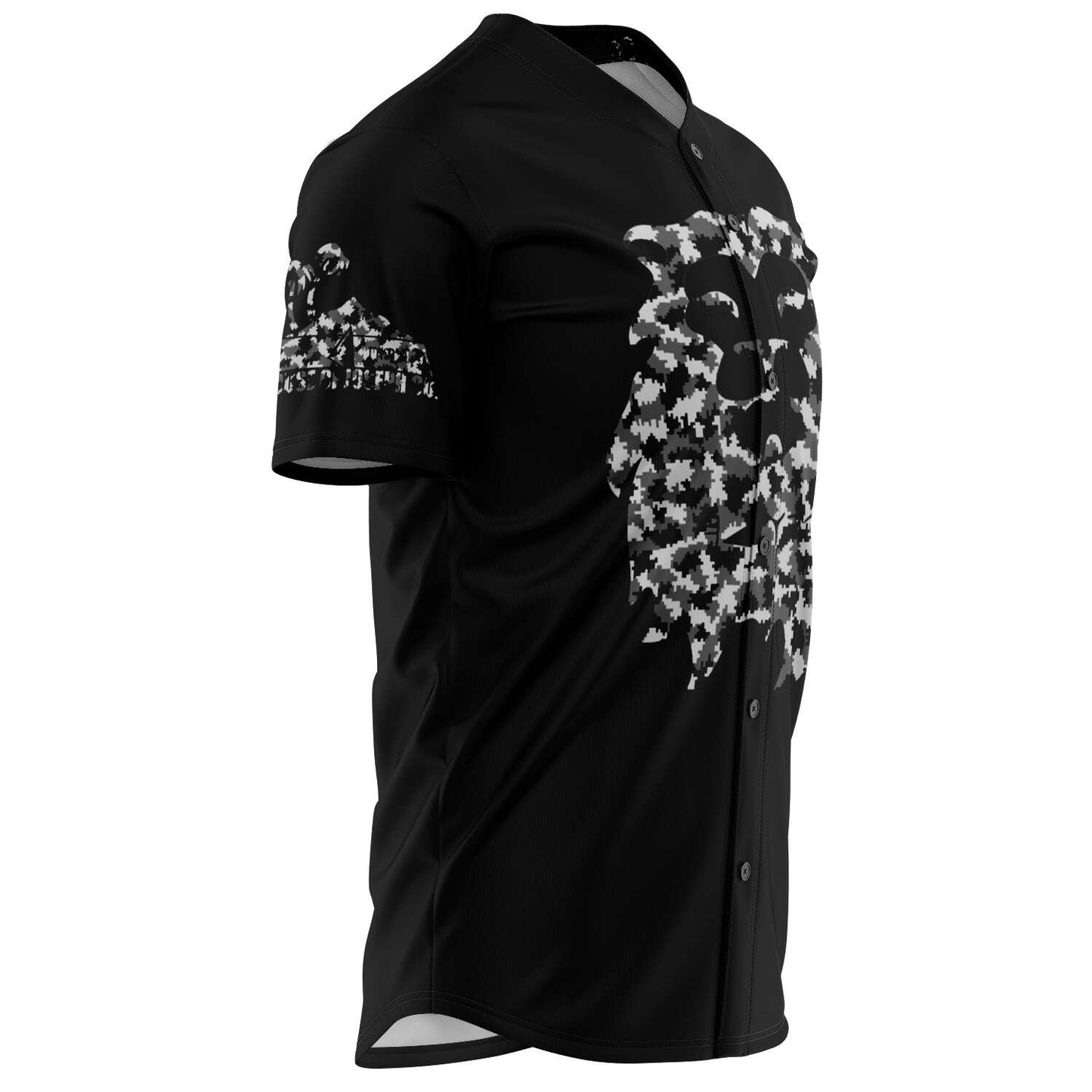 Hebrew Israelite Tribe Of Judah Jersey Camo Black Jersey