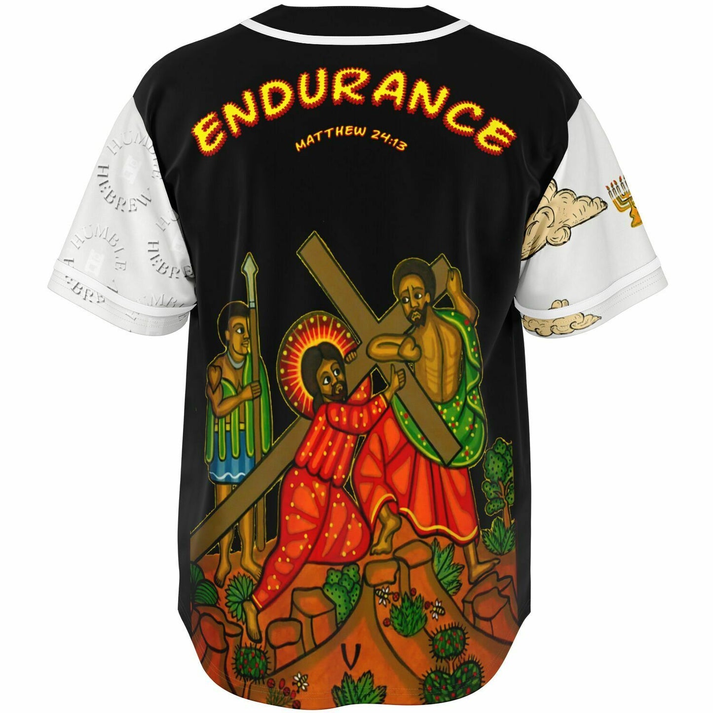 Endurance Black Baseball Jersey