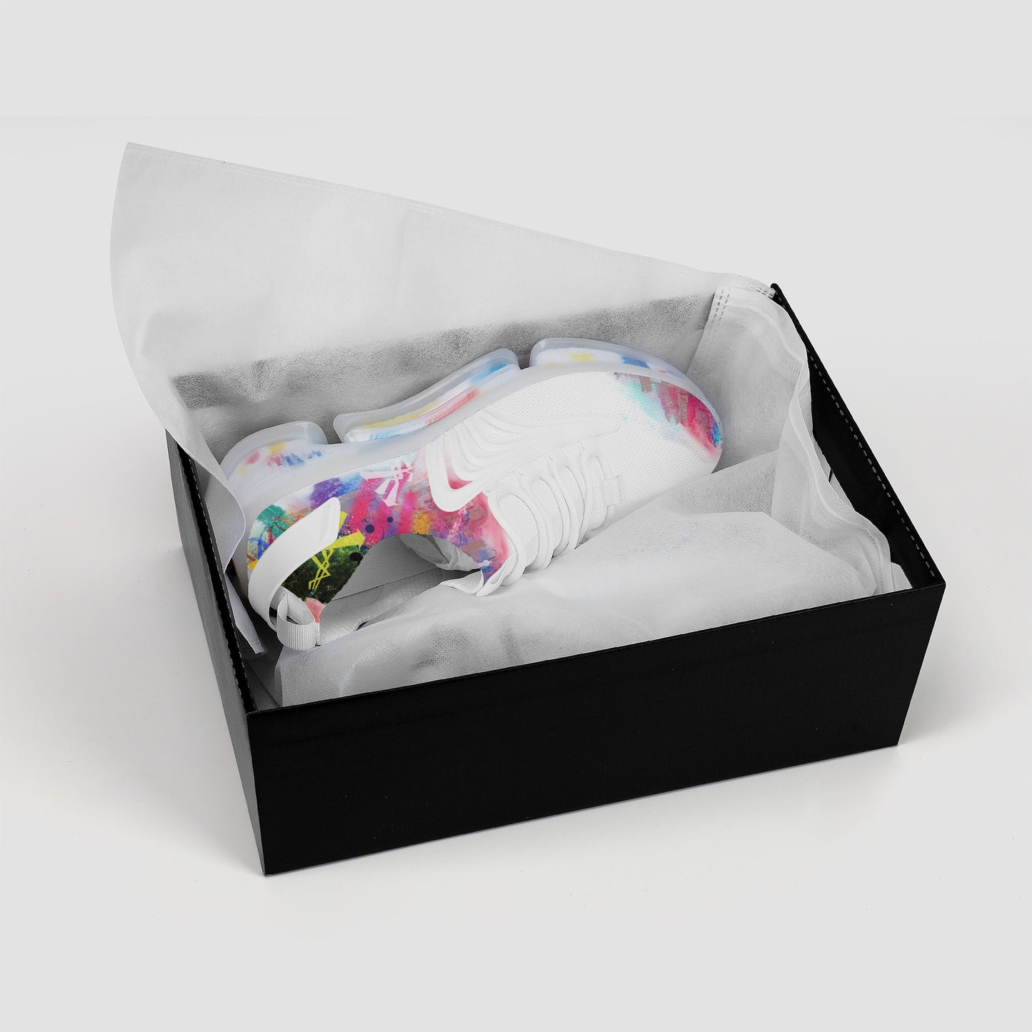 SF_S35 Air Max React Sneakers - White