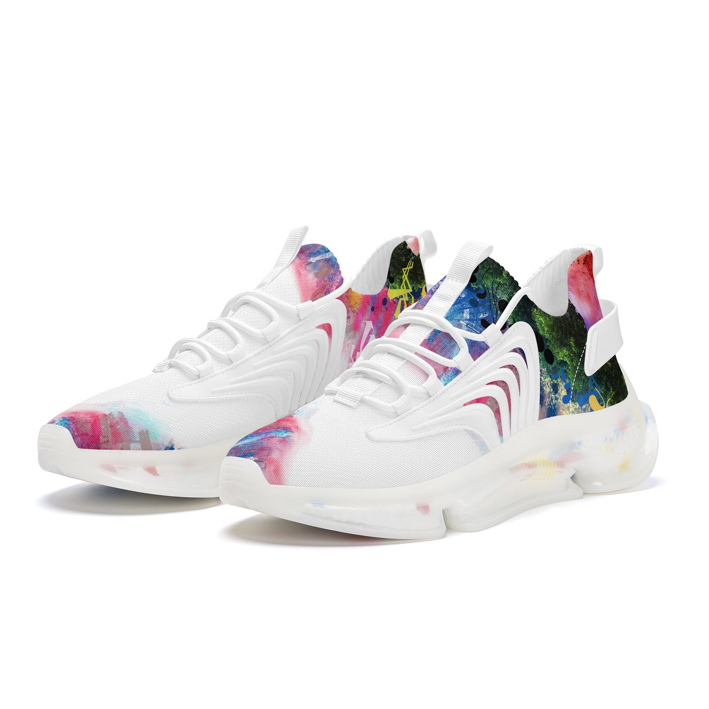 SF_S35 Air Max React Sneakers - White