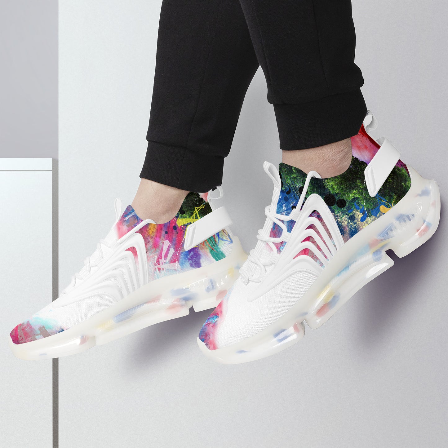 SF_S35 Air Max React Sneakers - White