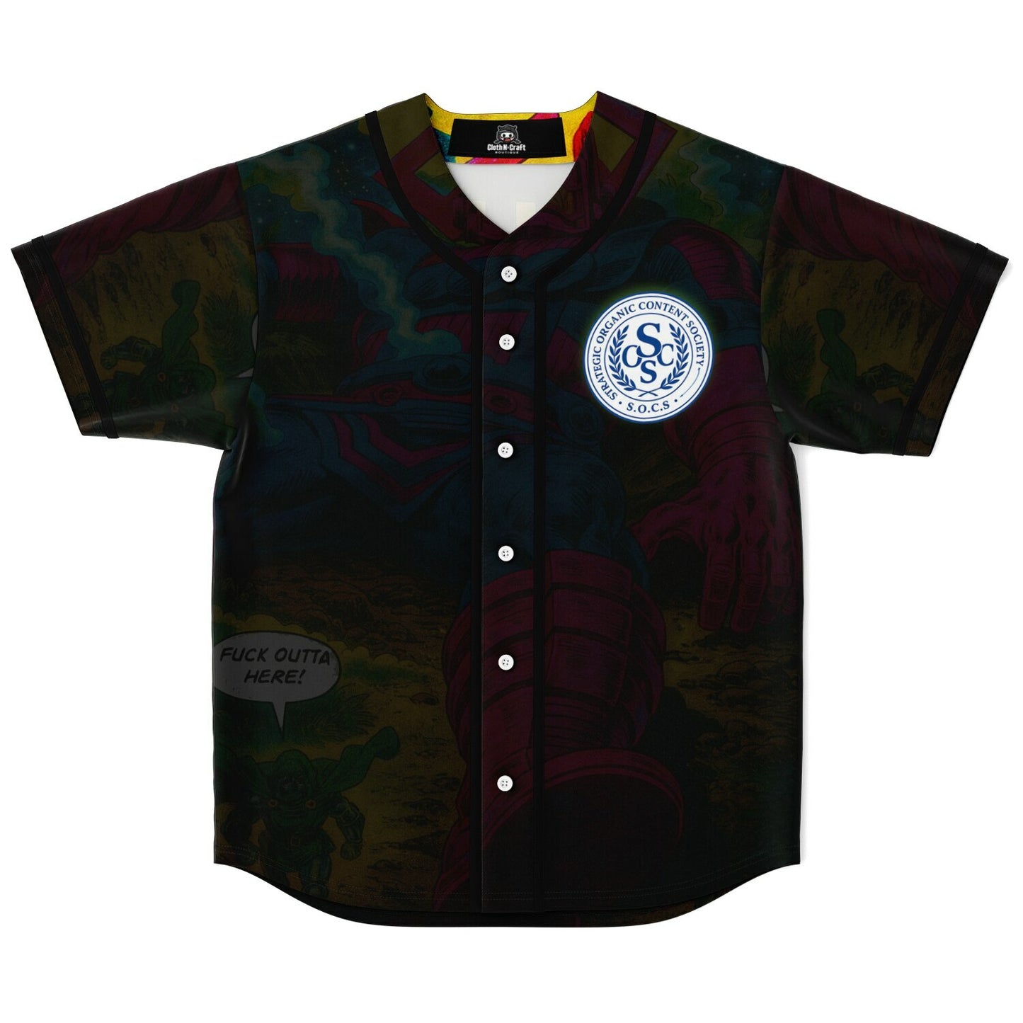 SOCS Society Baseball Jersey