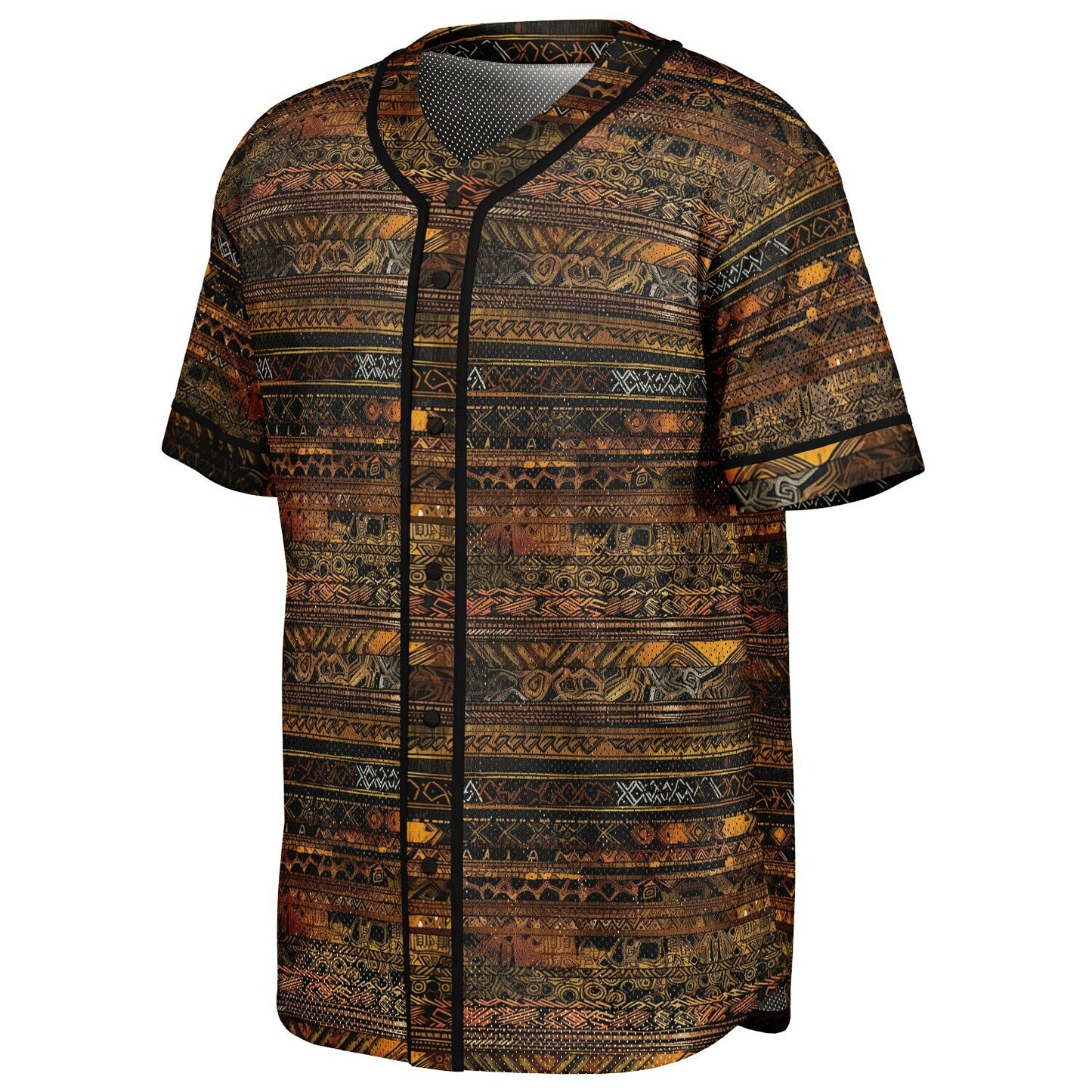 Northern Tribal Black Stripes Premium Baseball Jersey copy