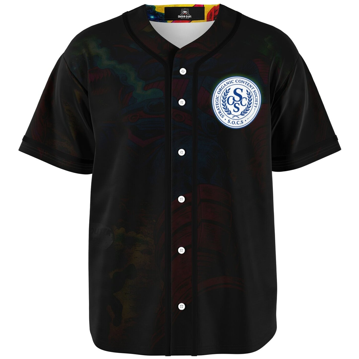 SOCS Society Baseball Jersey