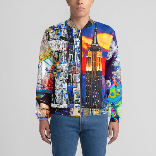 Nue Yrk Mens Bomber Jacket