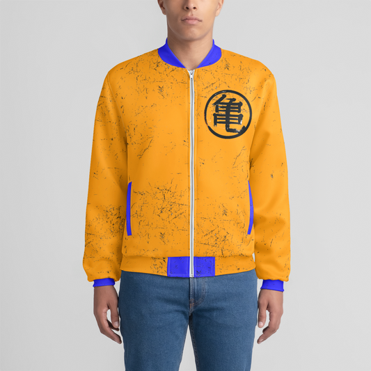 Z Fighter Anime Saiyan  Mens Bomber Jacket