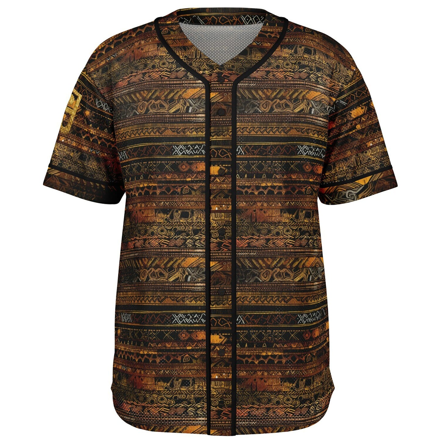 Northern Tribal Black Stripes Premium Baseball Jersey copy
