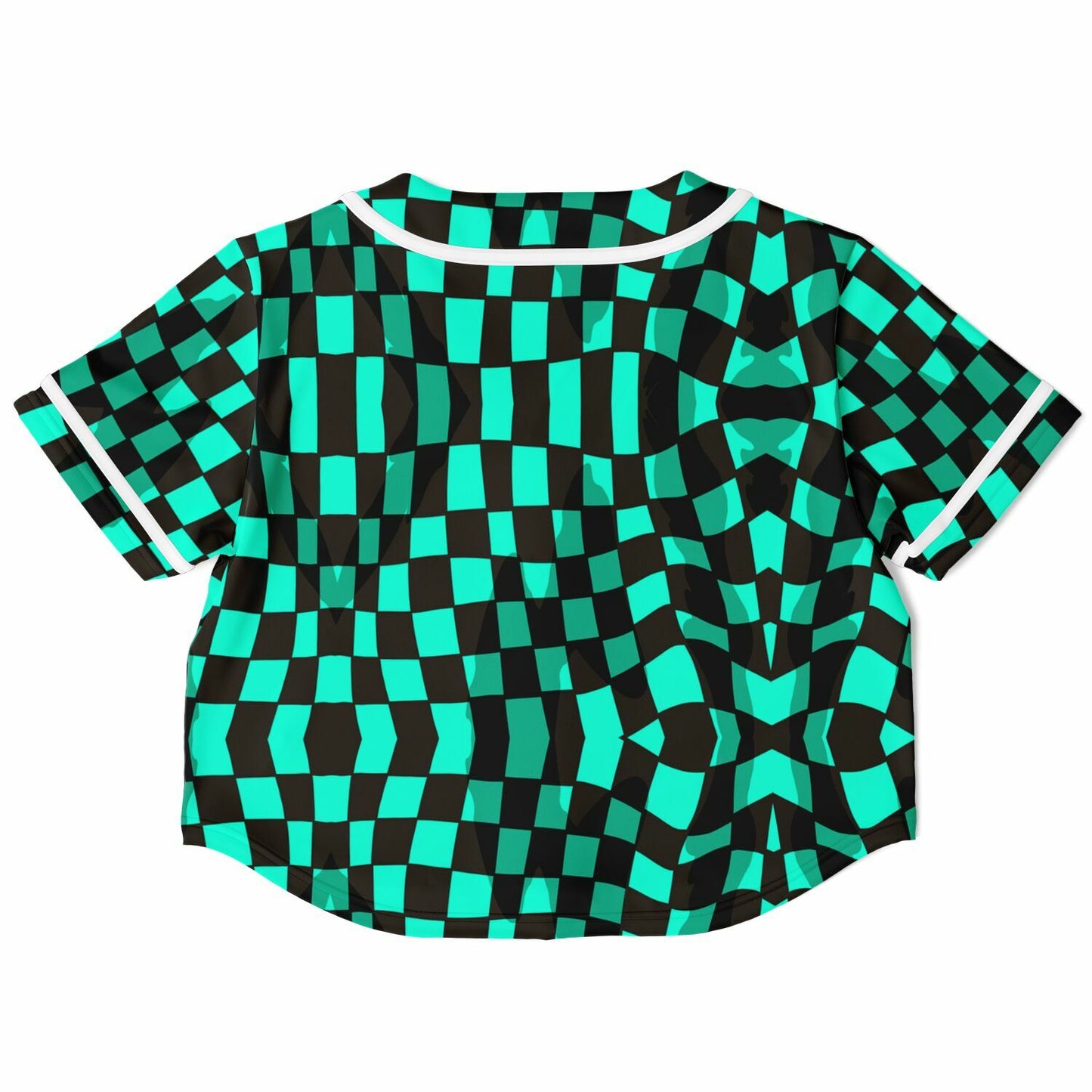 Tanjiro Slayer Of Demons Anime Cropped Baseball Jersey