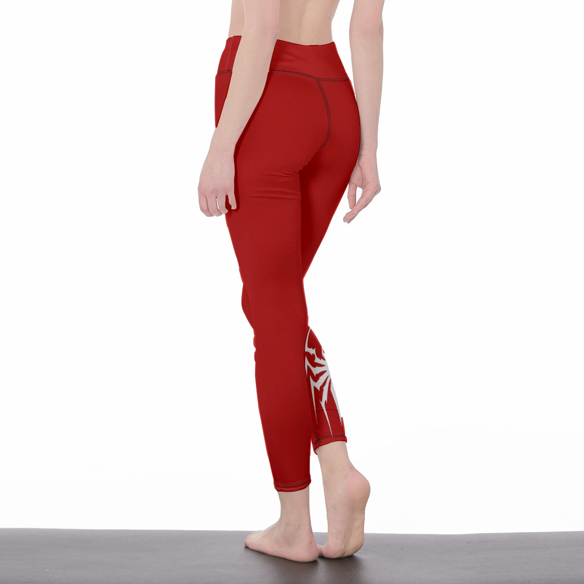 Symbiote Super Hero Comic Women’s High-Waisted Yoga Pants