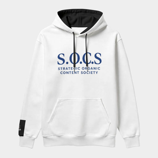 S.O.C.S All-Over Print Men's Thicken Pullover Hoodie