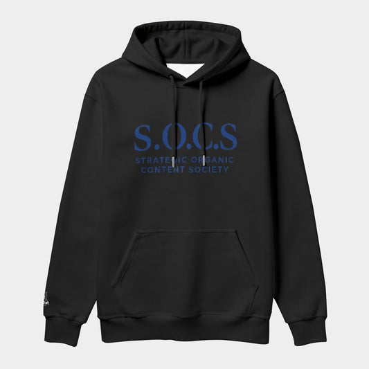S.O.C.S All-Over Print Men's Thicken Pullover Hoodie