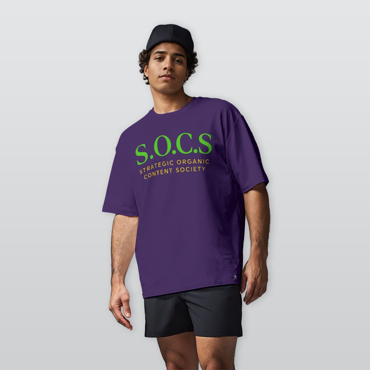 Urban Streetwear Society Heavyweight Cotton Crewneck T-Shirt