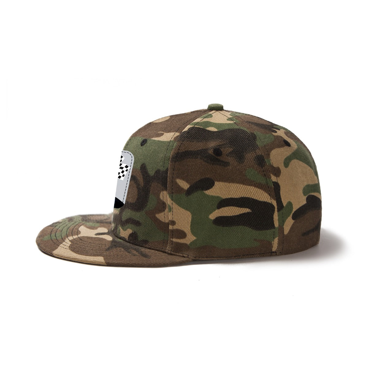 Snapback Hat with Metal Buckle