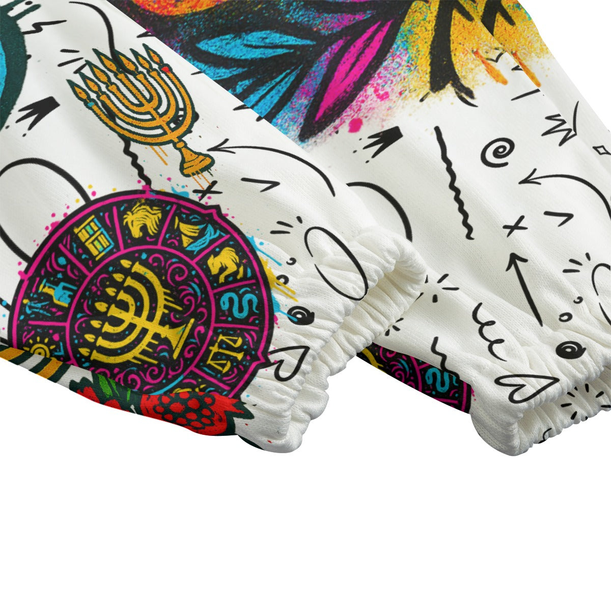 Sabali Patience All-Over Print Unisex Knitted Fleece Pants