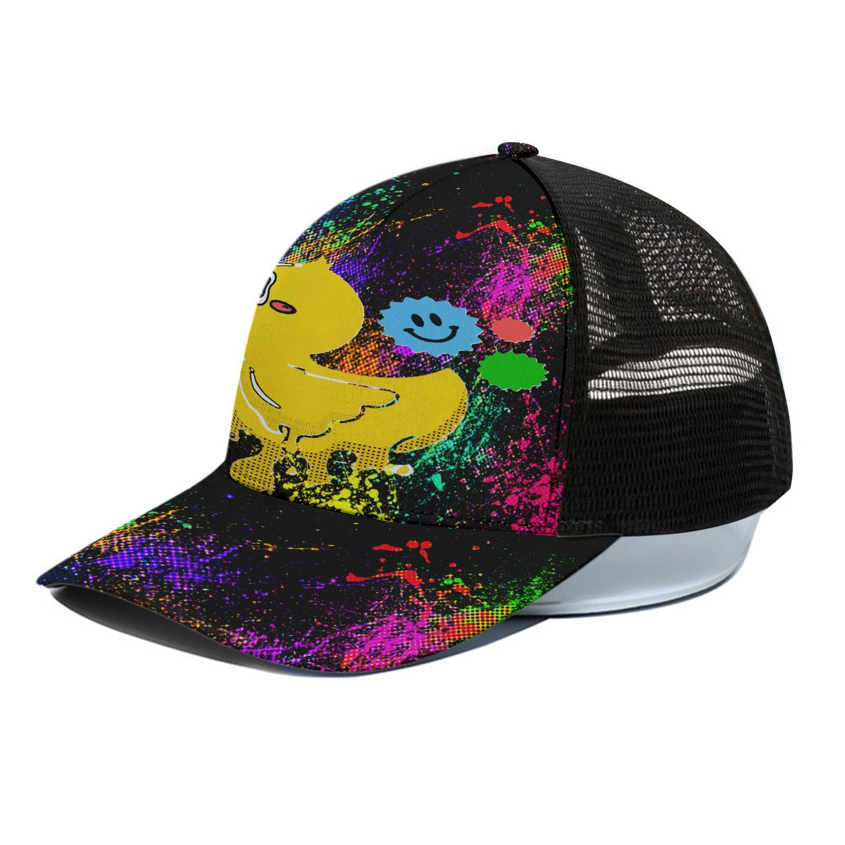 DRIP Trucker Hat With Black Half-mesh
