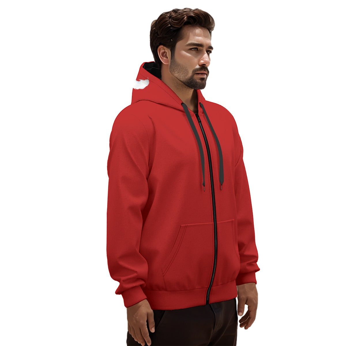 All-Over Print Unisex Pullover Hoodie With Zipper Closure | 310GSM Cotton