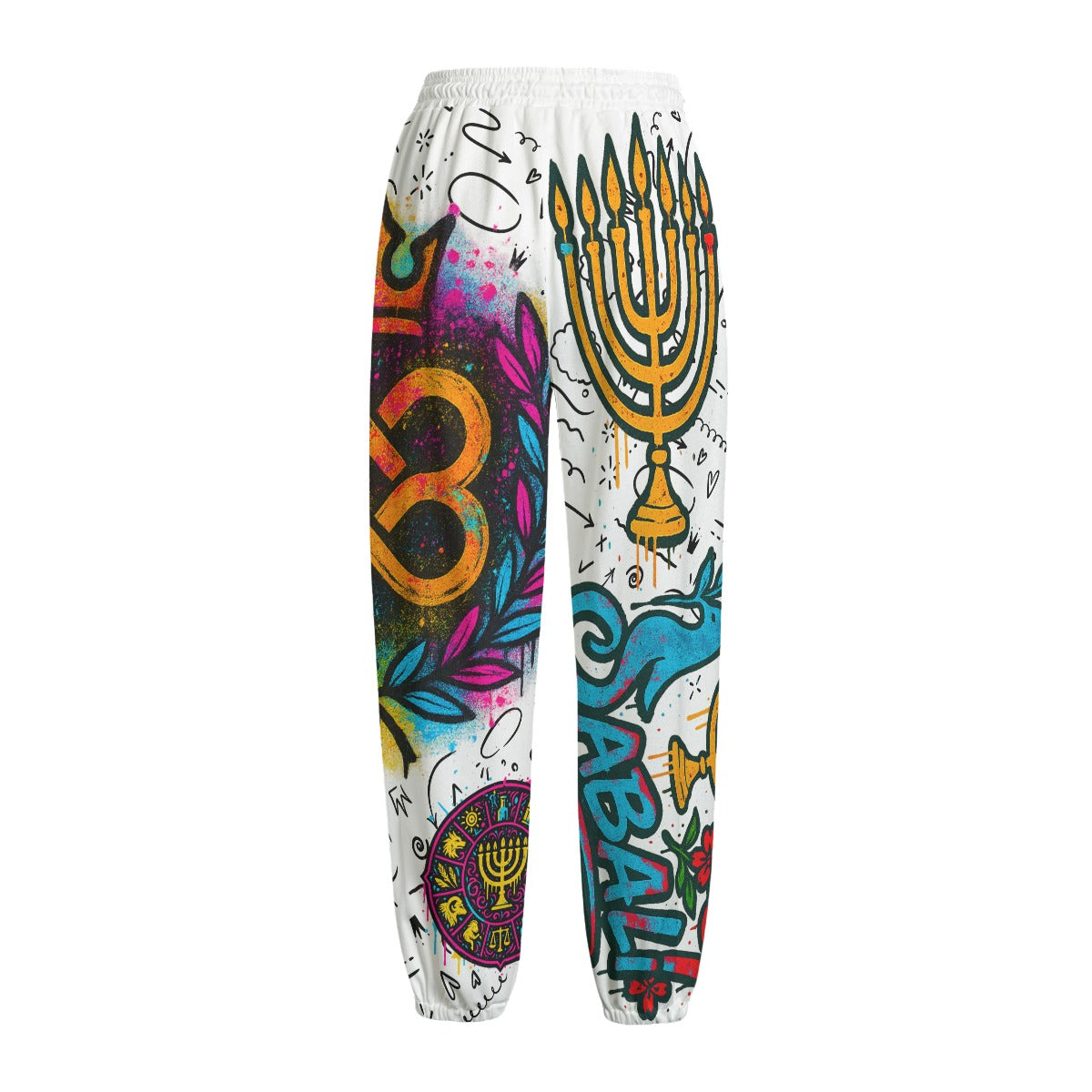 Sabali Patience All-Over Print Unisex Knitted Fleece Pants