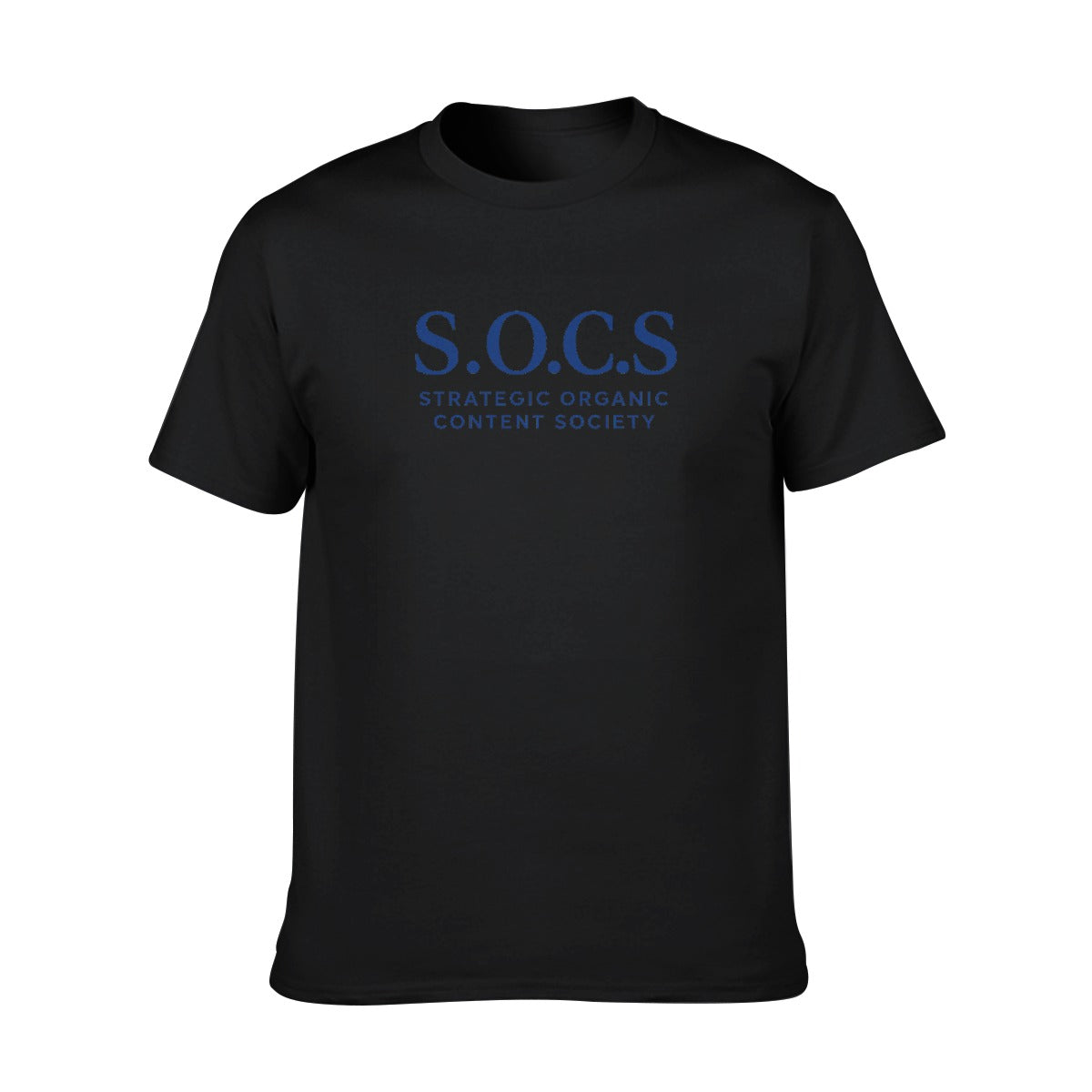 Urban Streetwear SOCS Society O-neck Short Sleeve T-Shirt | 180GSM Cotton (DTF)
