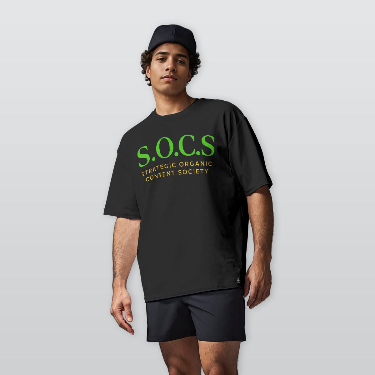 Urban Streetwear Society Heavyweight Cotton Crewneck T-Shirt