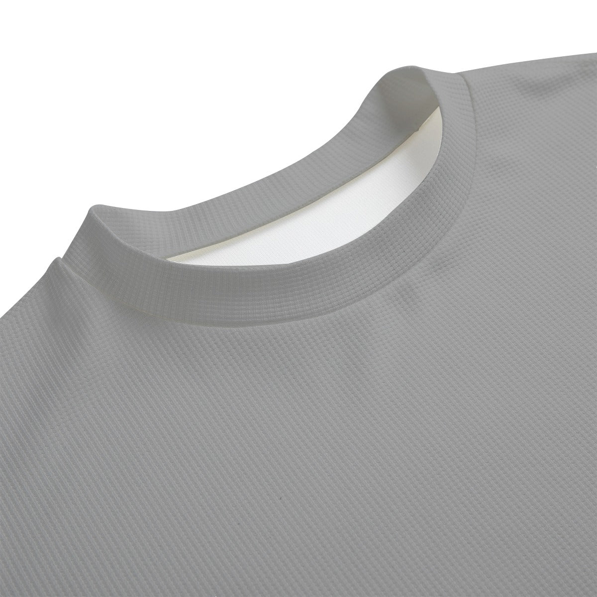 Chosen All-Over Grey Print Unisex Drop-shoulder T-shirt