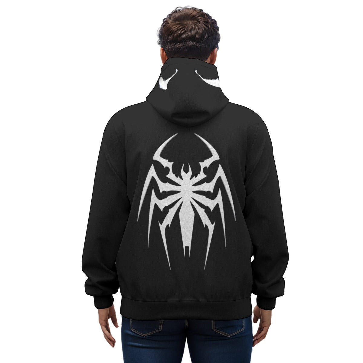 All-Over Print Unisex Pullover Hoodie With Zipper Closure | 310GSM Cotton