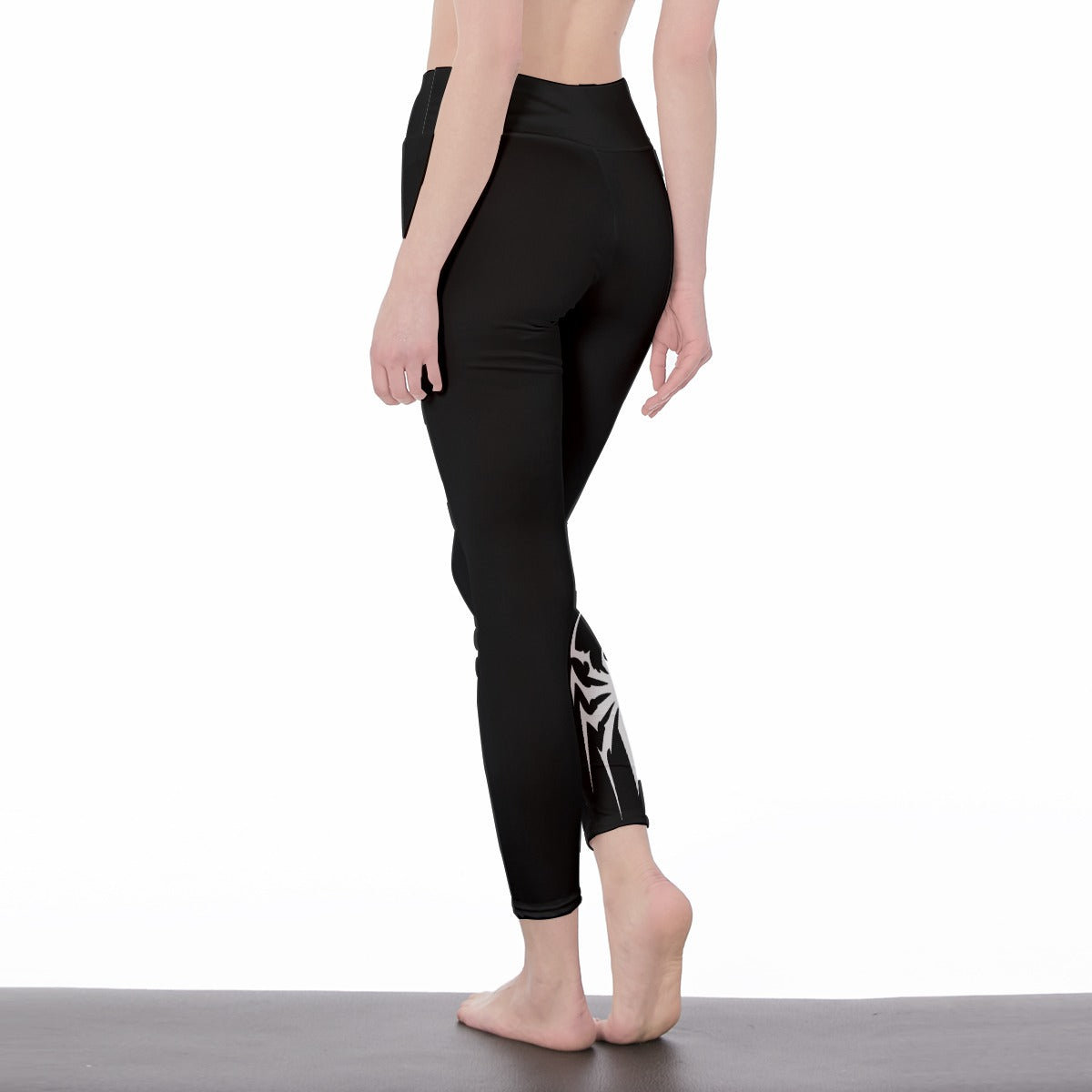 Symbiote Super Hero Comic Women’s High-Waisted Yoga Pants